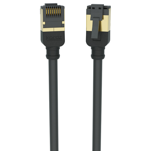 Kordz PRS Slim Profile Cat6A Patch Cord 4m (Black)