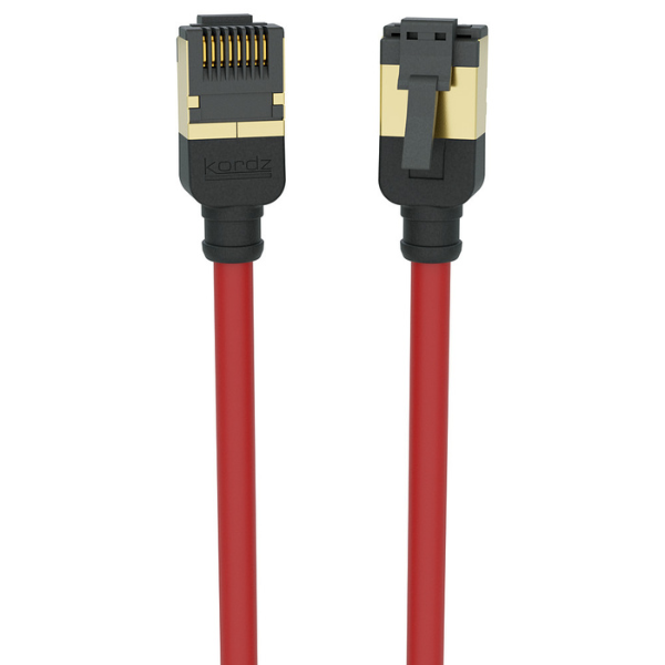 Kordz PRS Slim Profile Cat6A Patch Cord 5m (Red)